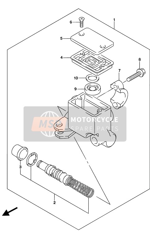 Front Master Cylinder