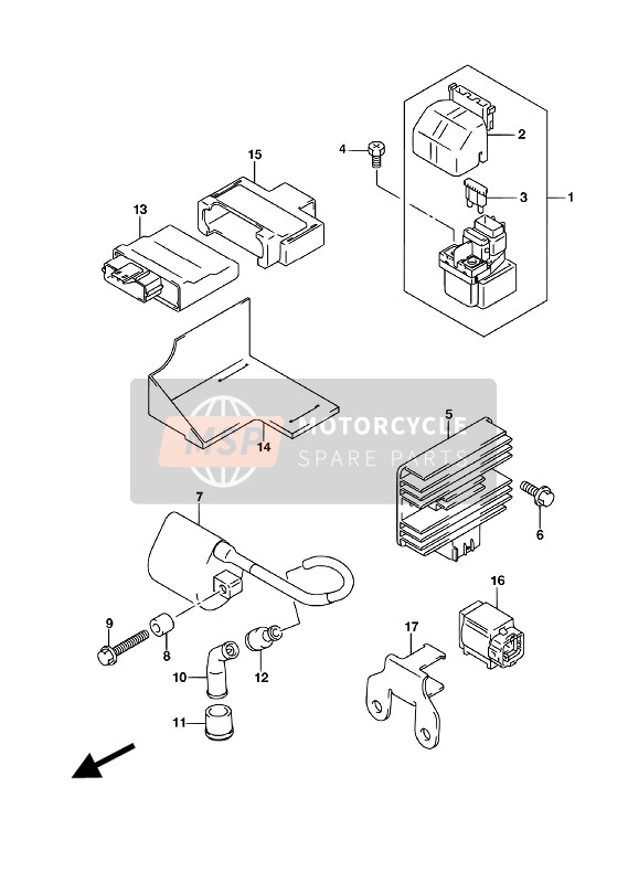 3354248H01, Seal,  High Tension Cord, Suzuki, 0