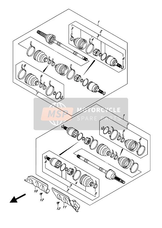 Front Drive Shaft