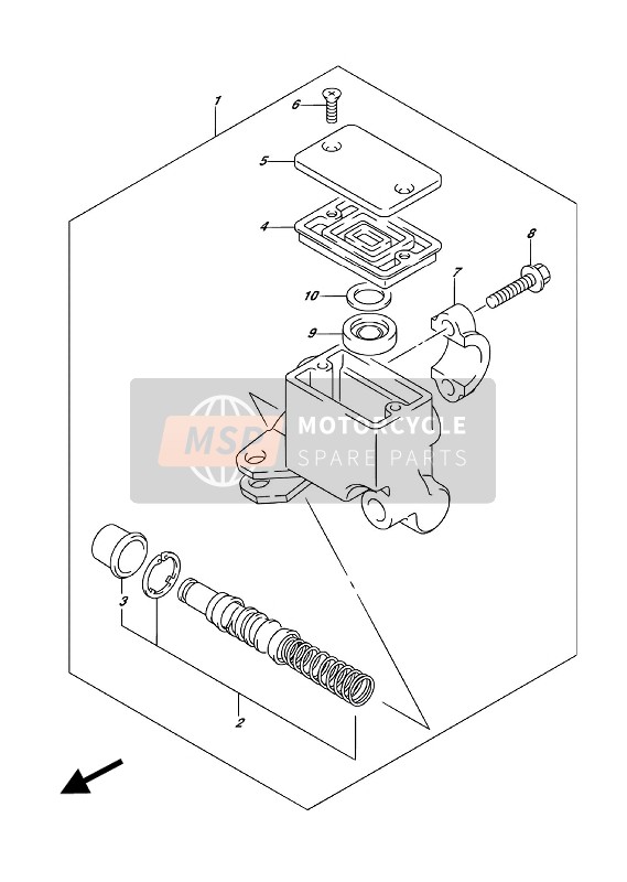 Front Master Cylinder