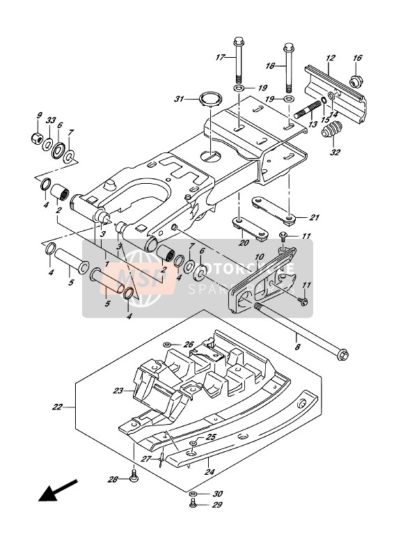 Rear Swing Arm