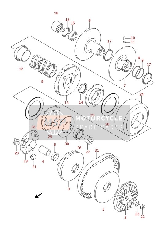 Suzuki LT-Z90 QUADSPORT 2019 TRANSMISSION (1) for a 2019 Suzuki LT-Z90 QUADSPORT