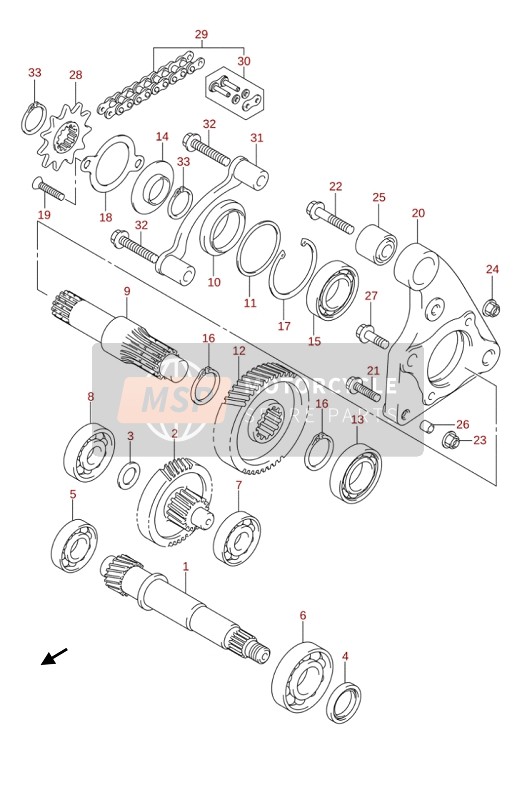 Suzuki LT-Z90 QUADSPORT 2019 TRANSMISSION (2) for a 2019 Suzuki LT-Z90 QUADSPORT