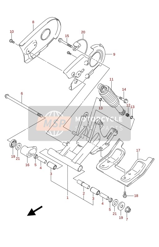 REAR SWINGINGARM