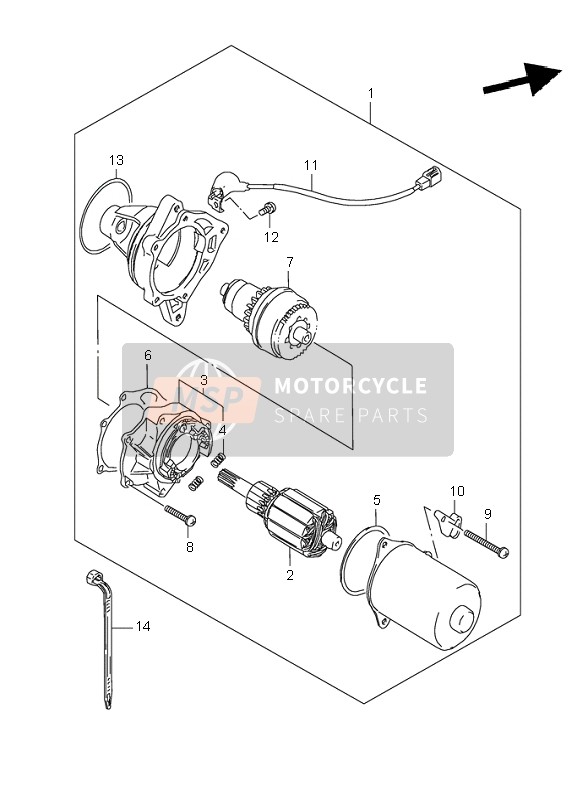 3113040B01, Holder Set, Brush, Suzuki, 0