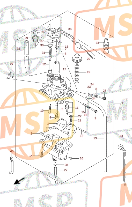 0935530001600, Schlauch, Suzuki, 2