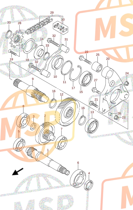 081136201B, Lager, Suzuki, 3