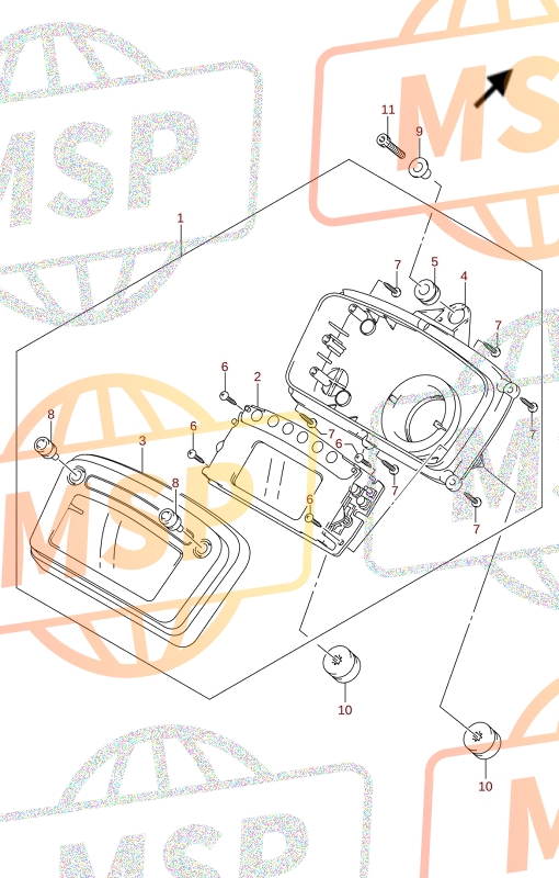 Velocímetro (LT-A750X-(P03-P33)