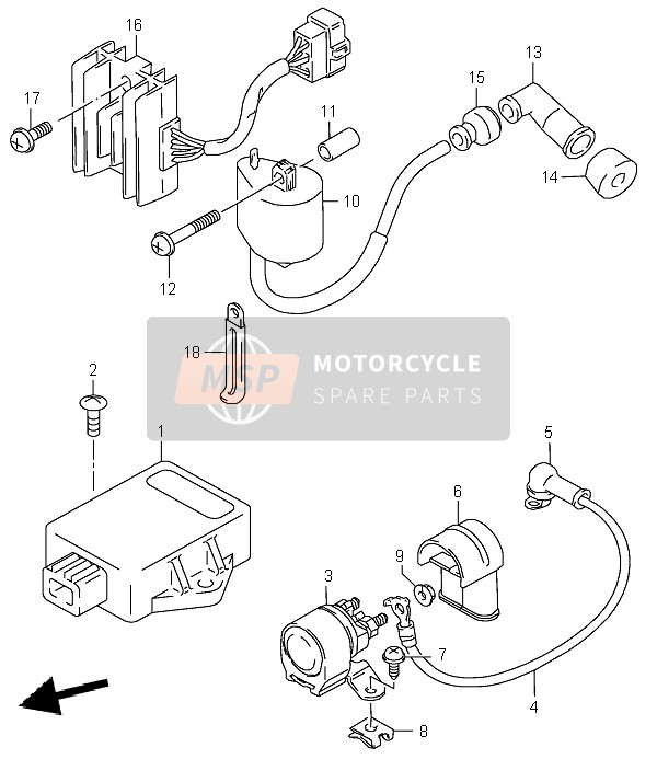 3280019B11, Rectifier Assy, Suzuki, 1