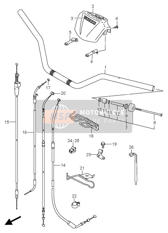 5641107G00, Bracket, Rh, Suzuki, 0