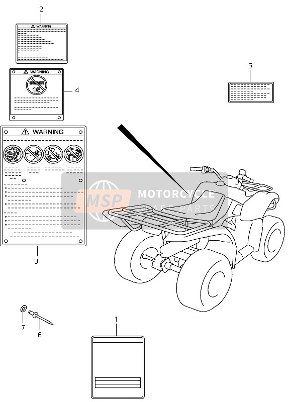 9901105G52013, I.B. OZARK250, Suzuki, 0