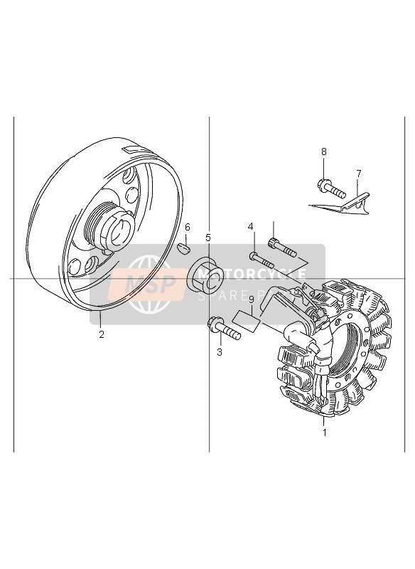 Suzuki LT-F250 QUADRUNNER 2000 Magnets for a 2000 Suzuki LT-F250 QUADRUNNER