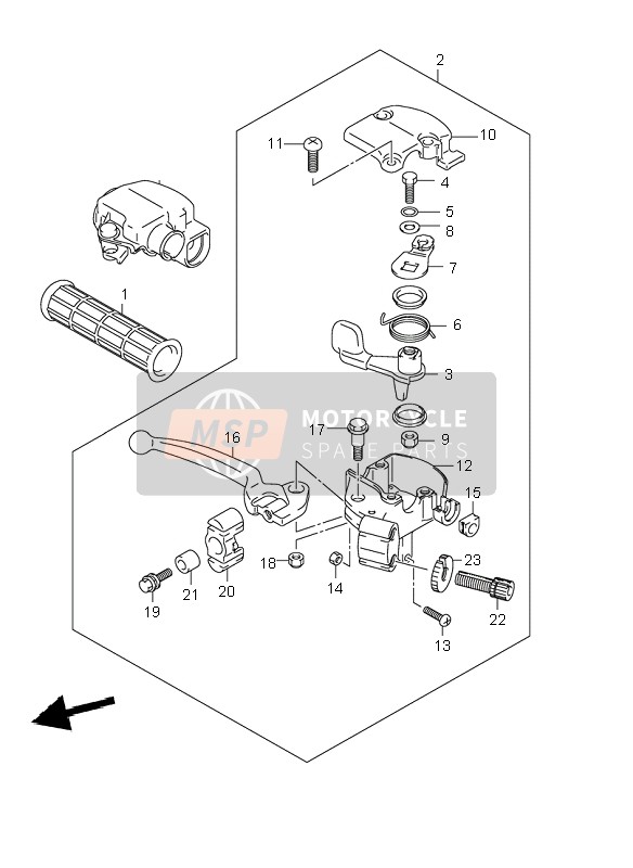 RH Handle Lever