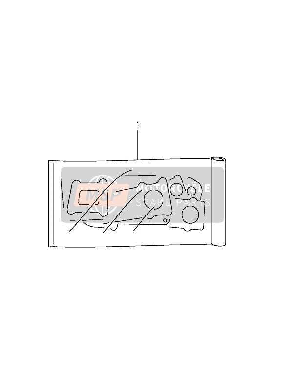 Suzuki LT-Z250 QUADSPORT 2007 Gasket Set for a 2007 Suzuki LT-Z250 QUADSPORT