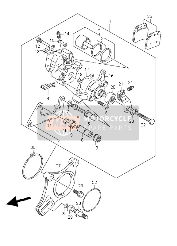 Rear Caliper