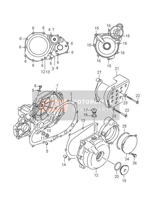 1136007G00, Cover, Engine Sprocket, Suzuki, 0