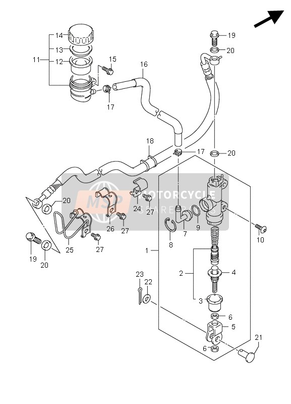 Rear Master Cylinder