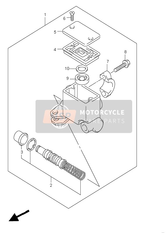 Front Master Cylinder