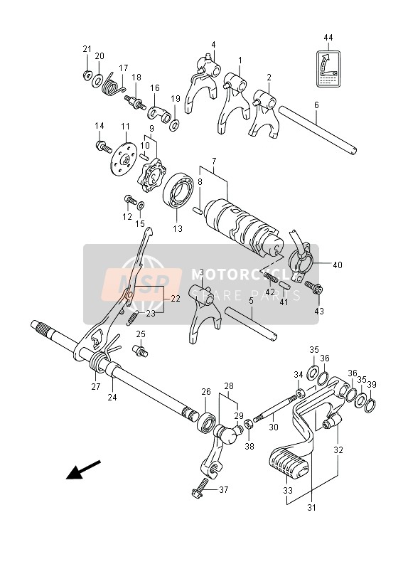 Gear Shifting (1) (LT-F400F P17)