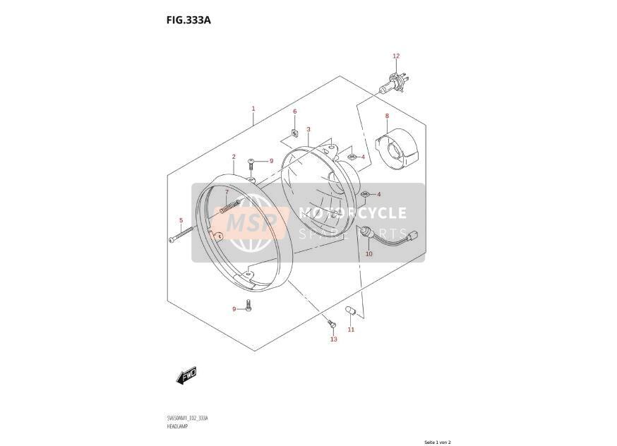 3511119F00, Jante, Suzuki, 1
