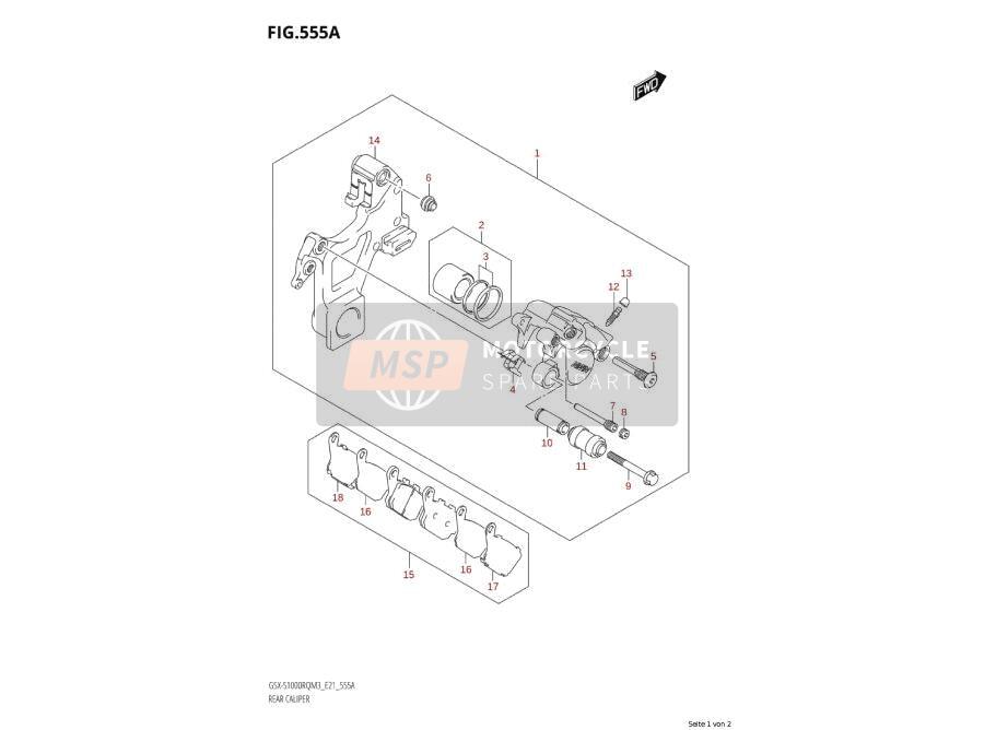 6910004810, Piston De Frein, Suzuki, 2