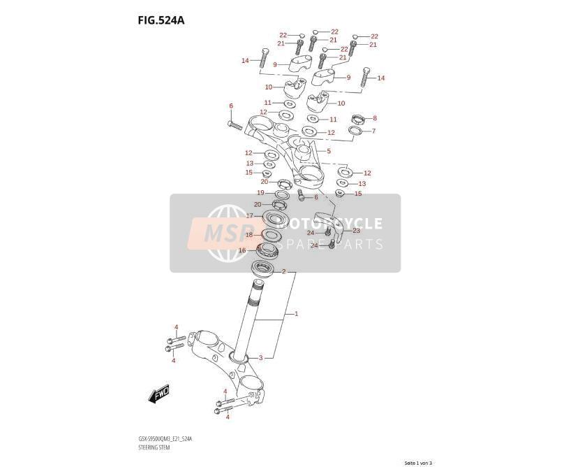 5163133E00, Tuerca, Suzuki, 1