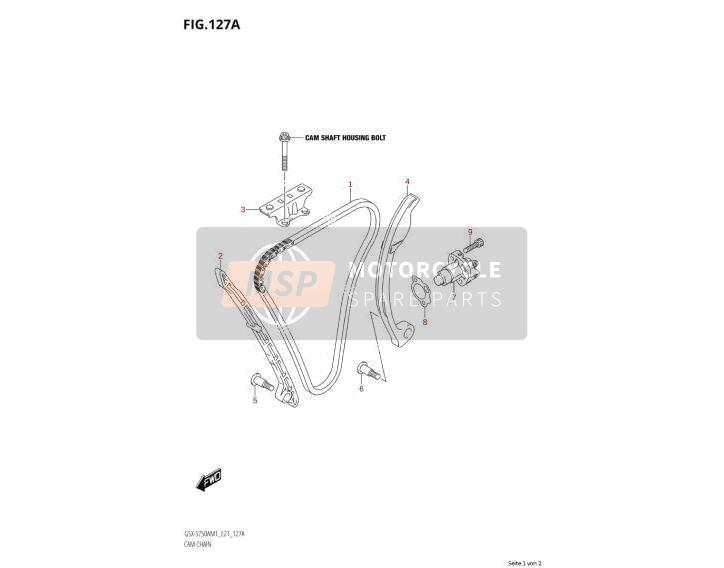 1283037H00, Tensor Cadena Distribucion, Suzuki, 3