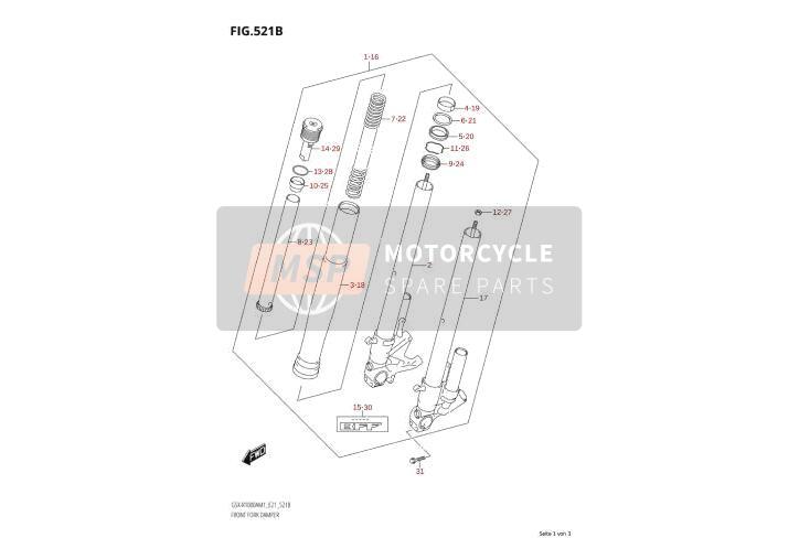 5117327G00, Seal, Dust, Suzuki, 3