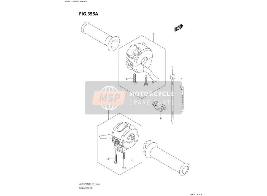3740013K01, Switch Assy, Handle Lh, Suzuki, 0