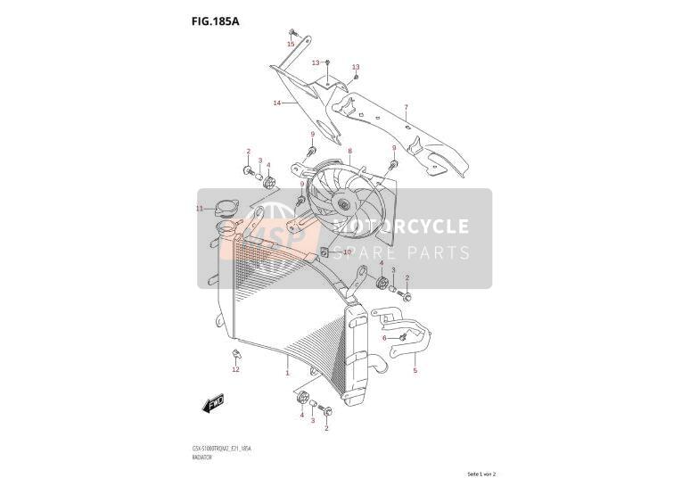 1780214F00, Ecrou, Suzuki, 2
