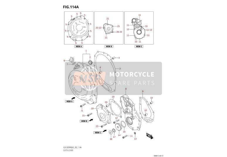 0916806023, Pakking 5,8X13X, Suzuki, 3