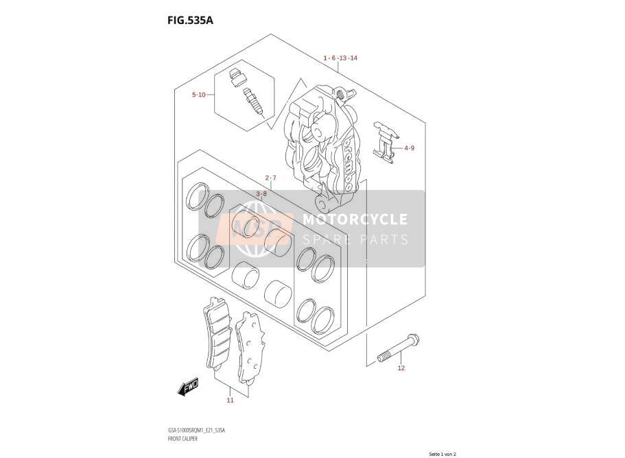 Bremssattel Vorn