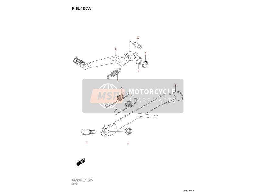 4356124F00, Axe, Suzuki, 2