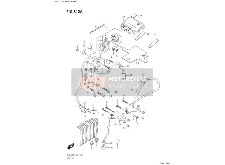 3341026G01, Spulenbaugruppe Zündung, Suzuki, 4