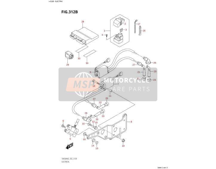 0918006195, Ricambio, Suzuki, 2