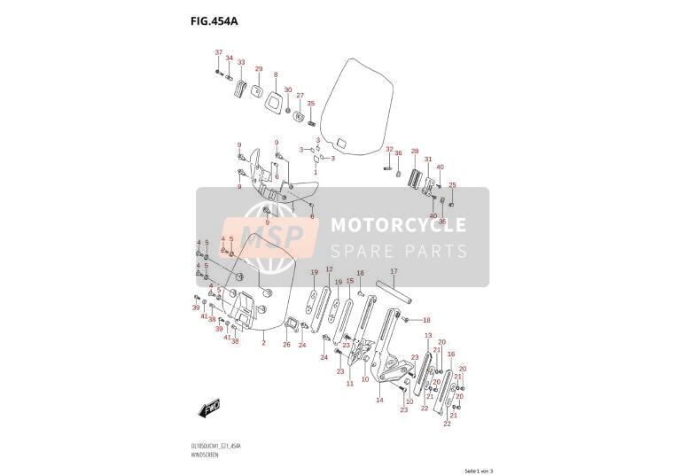 4845206L00, Nut,Windscreen, Suzuki, 1