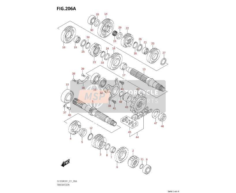 2412006G00, Arbre, Suzuki, 0