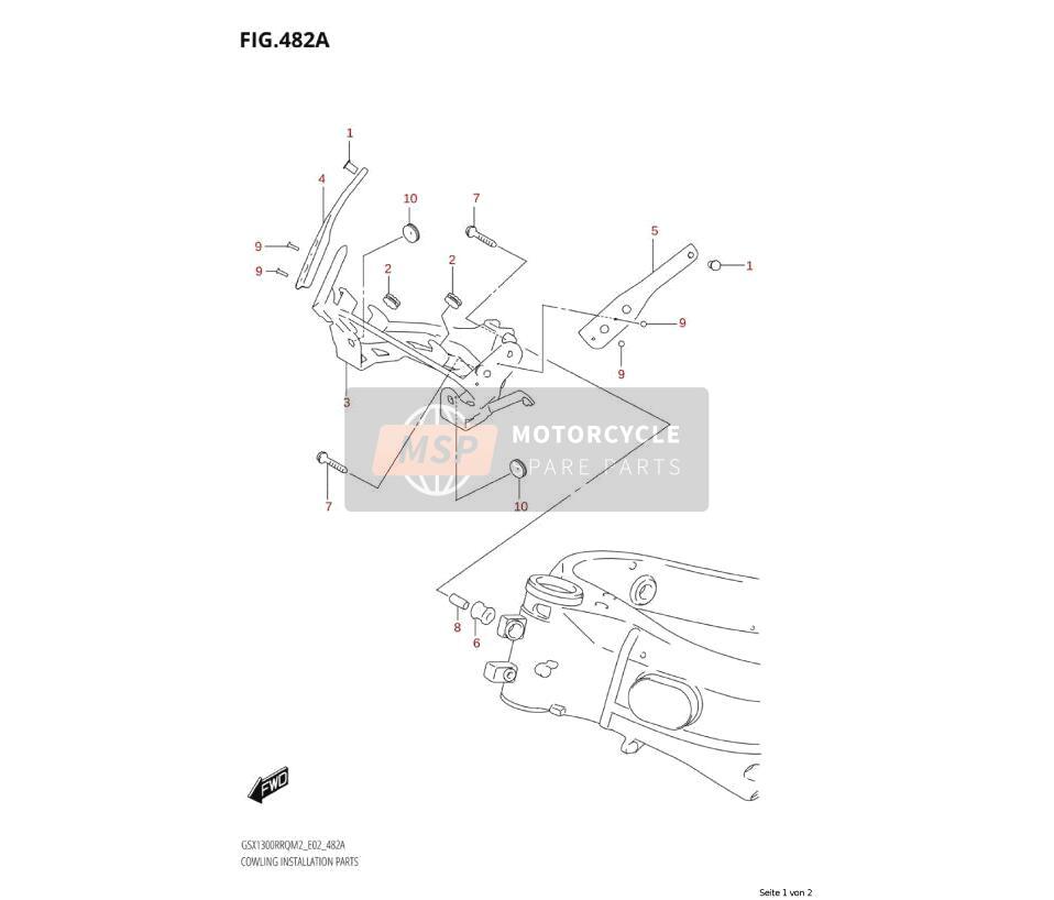 9454141C00, Caoutchouc, Suzuki, 3