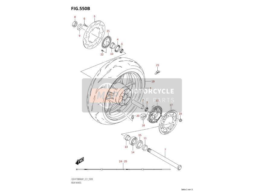 0928539001, Seal, 39X65X7, Suzuki, 3