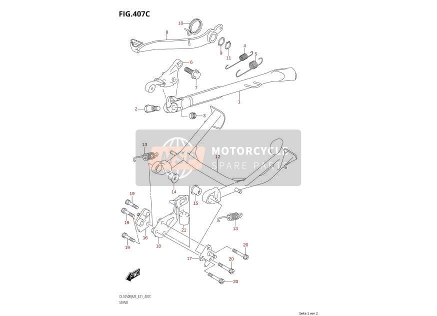 015501035B, Schraube, Suzuki, 1