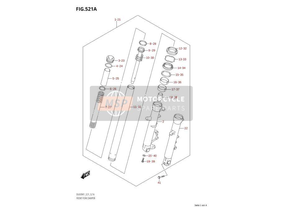 5117327G00, Seal, Dust, Suzuki, 2