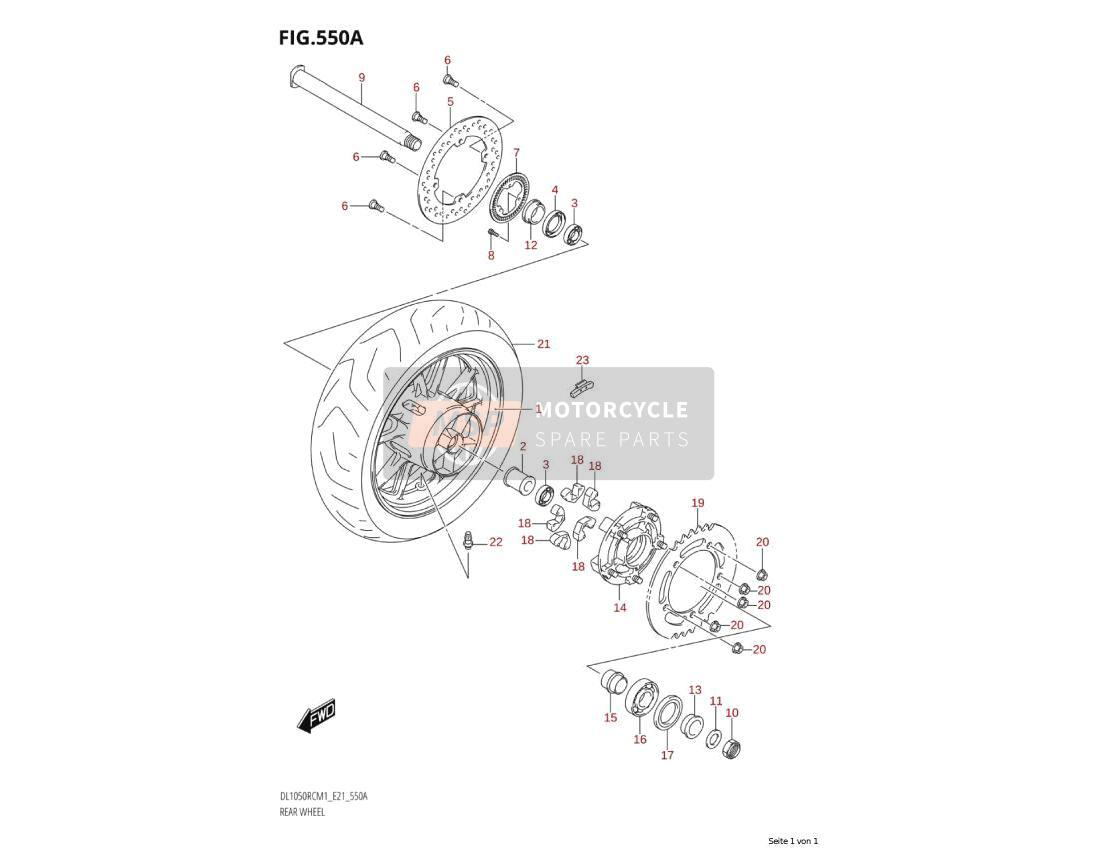 6465135F30, Amortisseur, Suzuki, 1