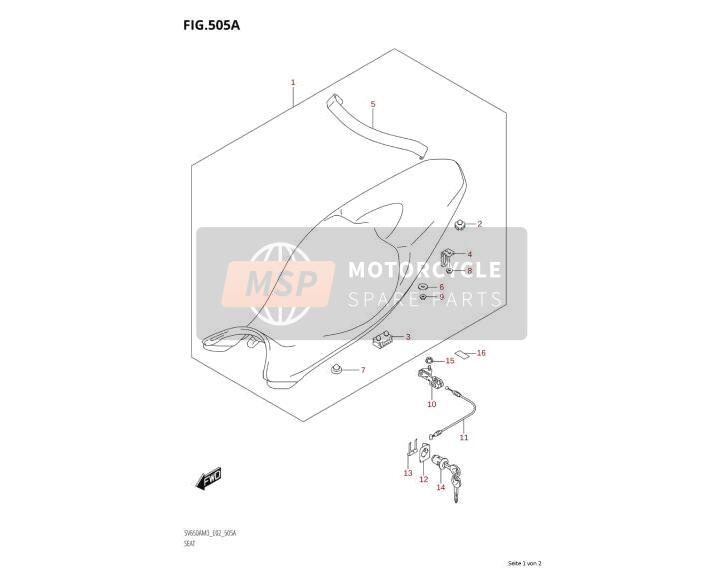4514820G90, Daempfer, Suzuki, 1