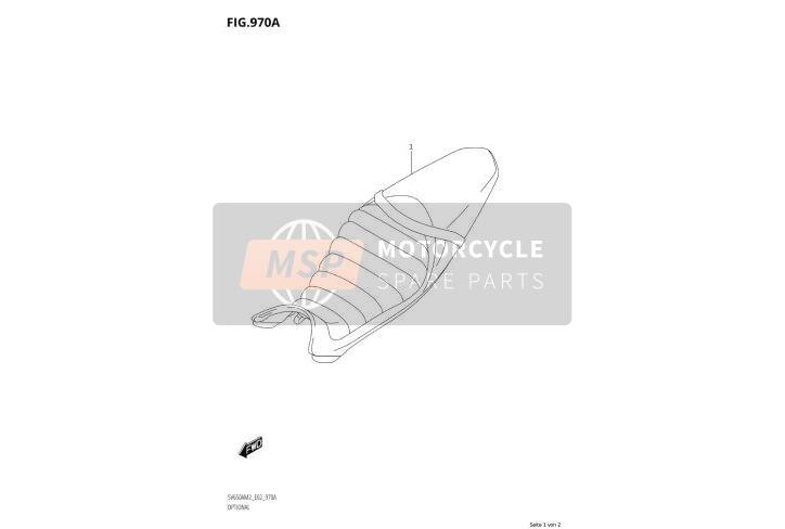 4510018K53, Buddyseat, Optioneel, Suzuki, 1