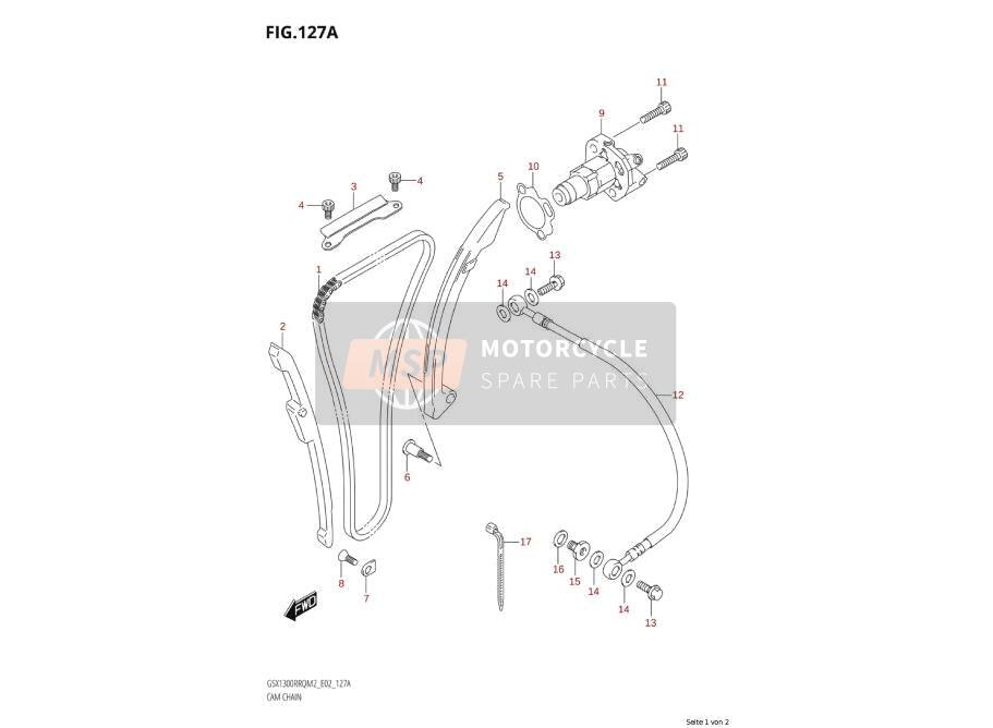 1277324F00, Reten Guia Cadena, Suzuki, 2