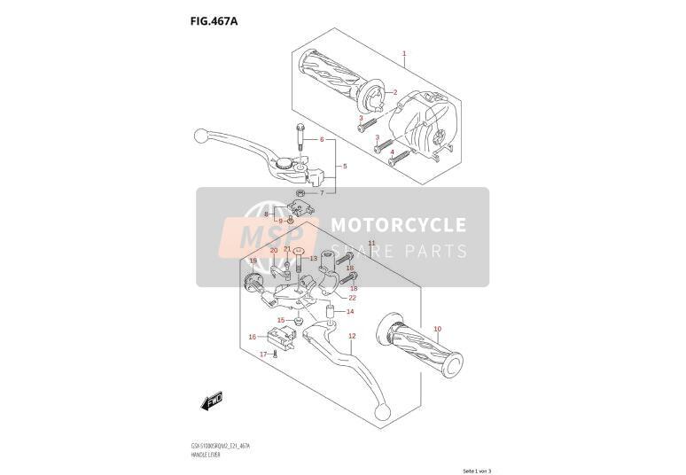 5762141G10, Levier Embrayage, Suzuki, 0