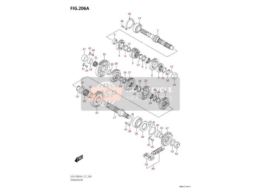 2474106G00, Anschlag, Suzuki, 1
