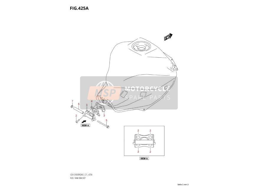 Halter Kraftstofftank
