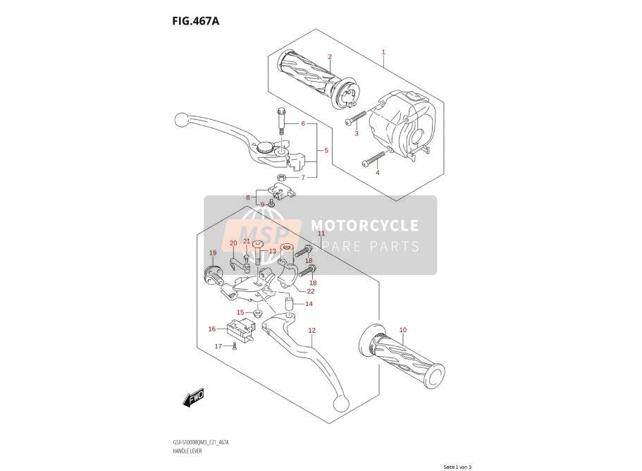 5711006L10, Grip Comp,Throttle, Suzuki, 1