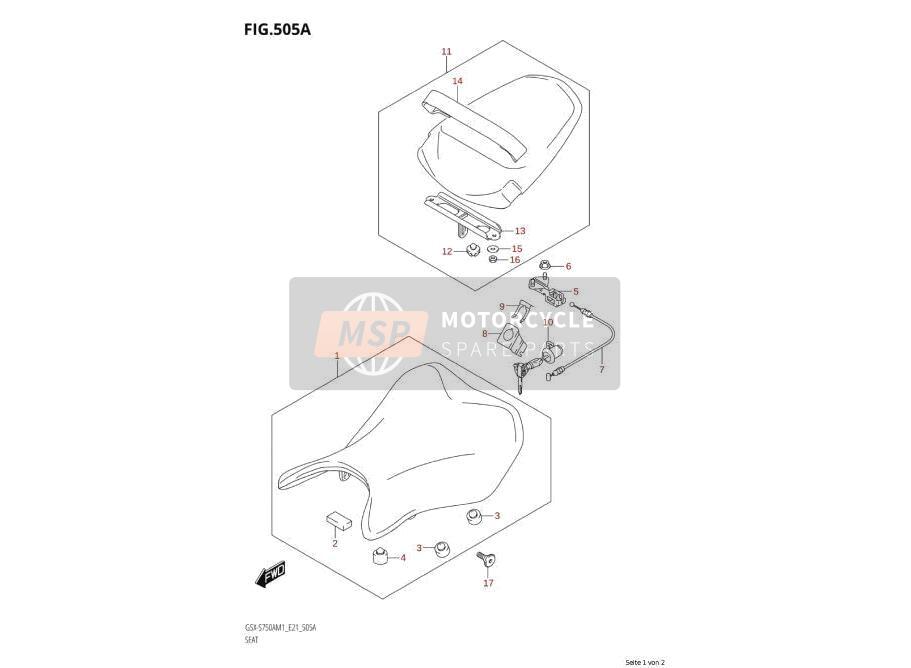 4514820G90, Daempfer, Suzuki, 2